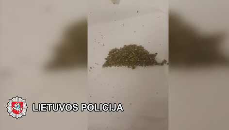 Pas nepilnamečius aptikti narkotikai.