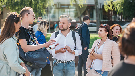 Klaipėdos jaunimas diskutavo su politikais. 