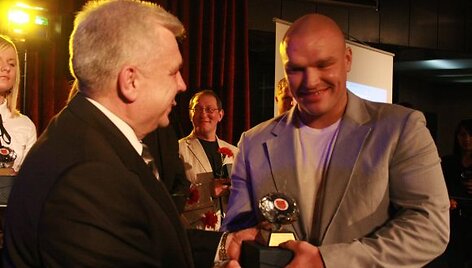 Geriausiu Klaipėdos 2009 metų sportininku pripažintas Ramūnas Vy&scaron;niauskas.