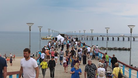 Palanga atidaro sezoną: poilsiautojai laukia žadėto karščio