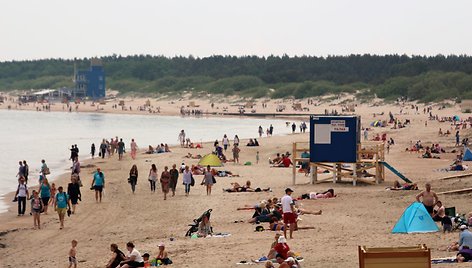 Palanga atidaro sezoną: poilsiautojai laukia žadėto karščio