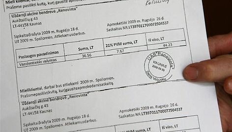 I&scaron; pirmo žvilgsnio dalies kauniečių pa&scaron;to dėžutėse pasirodžiusios sąskaitos niekuo nesiskiria nuo įprastų.