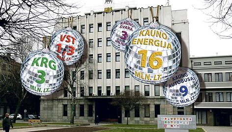 Didžiąją dalį miestą slegiančių skolų sudaro savivaldybės valdomoms įmonėms nesumokėti pinigai.