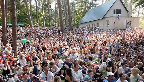 Festivalio žiūrovai.