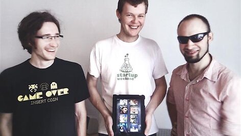 Pasak J.Katkaus (viduryje), kauniečių kompanija neketina sustoti ir artimiausioje ateityje žada pradėti ir &bdquo;Android&ldquo; sistemos programų kūrimą.