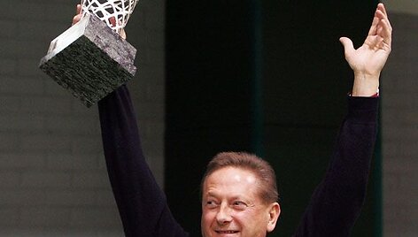 Vladimiras Romanovas &bdquo;Žalgirio&ldquo; treniruotėje