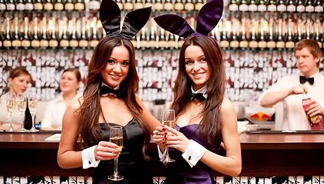 &bdquo;Playboy&ldquo; vakarėlio akimirka