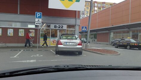 Užfiksuotas pažeidimas