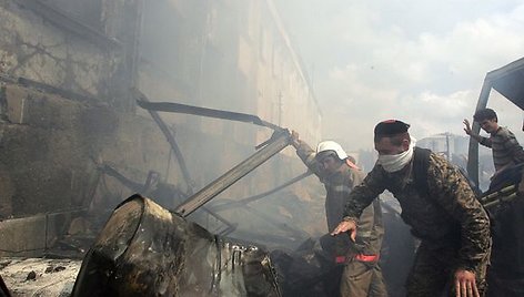 Per sprogimą Nazranėje dvylika žmonių žuvo, o 58 – sužeisti 