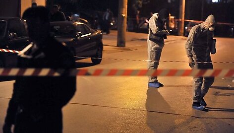 Ap&scaron;audė policininkus