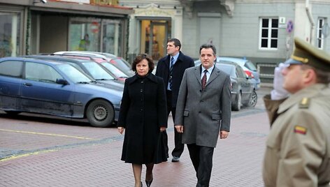 Rasa Juknevičienė su Fehmi Mujota