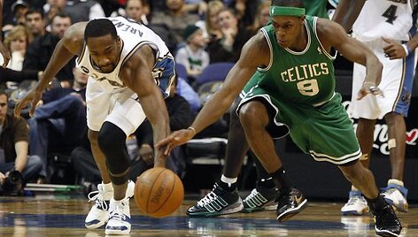  &bdquo;Celtics&ldquo; ir &bdquo;Wizards&ldquo; rungtynių akimirkos