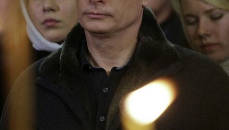 V.Putinas &Scaron;v. kankinių Aleksandro ir Antoninos romiečių cerkvėje