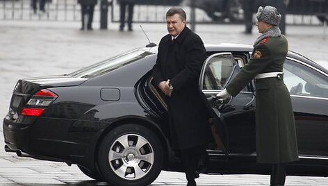 Ukrainos prezidentas Viktoras Janukovyčius