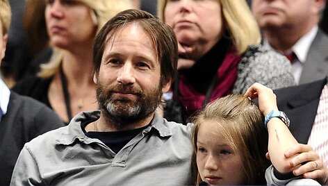 Paparacai stebėjo aktorių D.Duchovny
