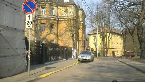 Užfiksuotas pažeidimas