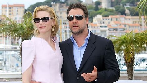 Russelas Crowe ir Cate Blanchett