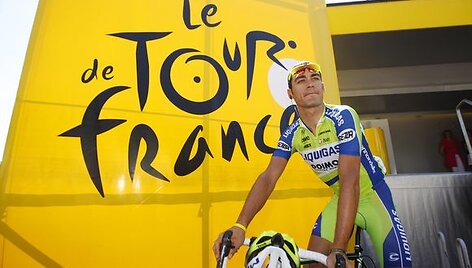 &bdquo;Tour de France&ldquo; lenktynių akimirka