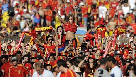 Ispanija pasitiko čempionus