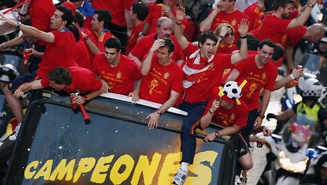 Ispanija pasitiko čempionus
