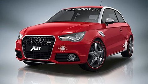 ABT paruošė sportinį paketą „Audi A1“