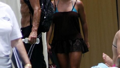 Britney Spears ilsėjosi su draugu