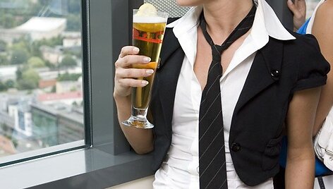 &bdquo;Horn Dry&ldquo; degustacija ant &bdquo;Europos&ldquo; stogo