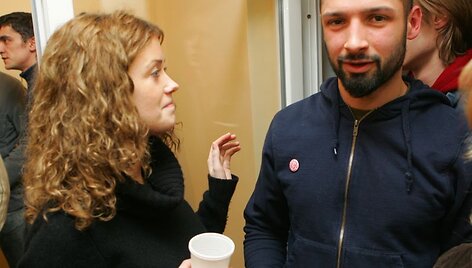 Foto naujienai: Erica Jennings ir Jurgis Didžiulis susilaukė berniuko