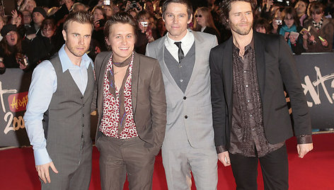 Foto naujienai: „Brit Awards“ nugalėtojai „Take That“ ir „The Arctic Monkeys“