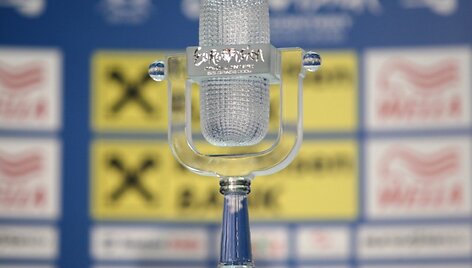 Foto naujienai: EUROVIZIJA 2008. Nugalėtojui &ndash; naujas trofėjus