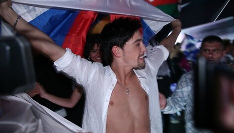 Foto naujienai: &bdquo;Eurovizija 2008&ldquo;. Dima Bilanas konkursą vežasi į Rusiją