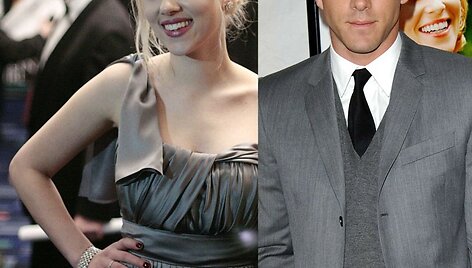 Foto naujienai: Scarlett Johansson ir Ryanas Reynoldsas susižadėjo