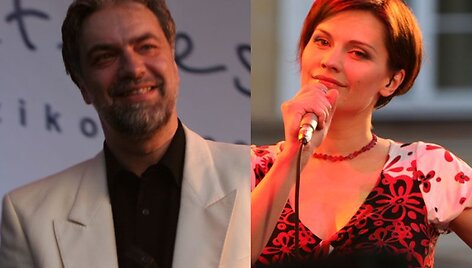 Foto naujienai: Jurga ir Petras Geniu&scaron;as užbūrė muzikos klausytojus