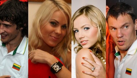 Foto naujienai: Goda Sabutytė ir Nijolė Pareigytė. Susižavėjo krep&scaron;ininkais?