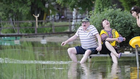 Foto naujienai: Vytautas Tomkus ir Lilija Mulevičiūtė: neįsivaizduojame gyvenimo be Šuminų 