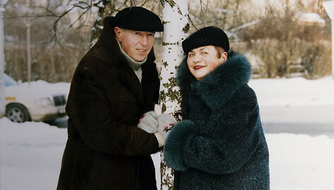 Aleksas Lemanas ir Ona Milda Lemanienė