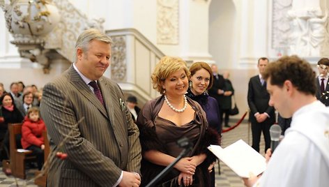 Foto naujienai: Gintautas Vyšniauskas ir Edita Mildažytė. Jo triumfo ir jos kapituliacijos diena