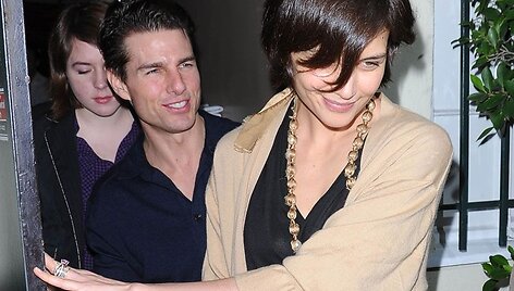 Katie Holmes ir Tomas Cruise&rsquo;as