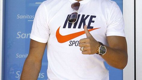 Foto naujienai: &bdquo;Giorgio Armani&ldquo; modelis Cristiano Ronaldo turi naują draugę