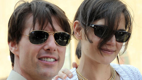 Foto naujienai: Katie Holmes: sekso dieta &ndash; vyrui,  kataliki&scaron;ka mokykla &ndash;  dukrai