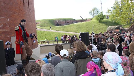 Į muziejaus linksmybes atvyko nemažai klaipėdiečių.