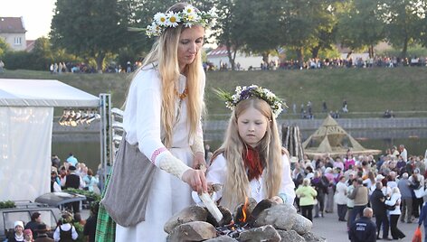 Joninių &scaron;ventės Klaipėdoje akimirkos