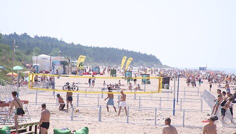 Palanga sulaukė vasarotojų antplūdžio