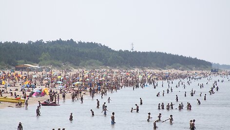 Palanga sulaukė vasarotojų antplūdžio