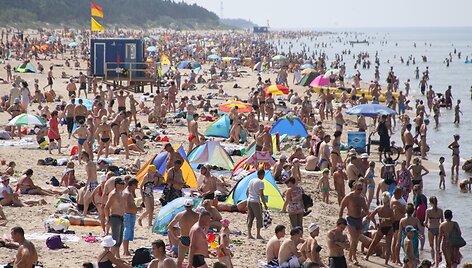 Palanga sulaukė vasarotojų antplūdžio
