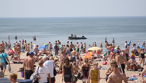 Palanga sulaukė vasarotojų antplūdžio