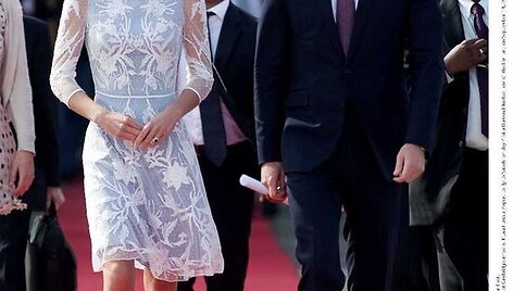 Catherine ir Williamas &scaron;iuo metu vie&scaron;i Azijoje.