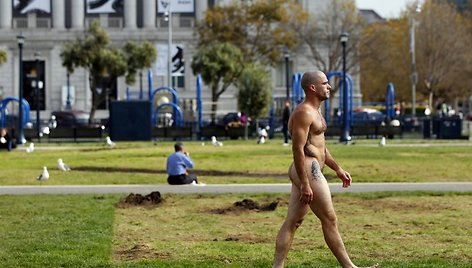 SAn Francisko nudistai