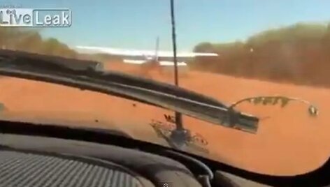 Pareigūnų vykdytos operacijos akimirka