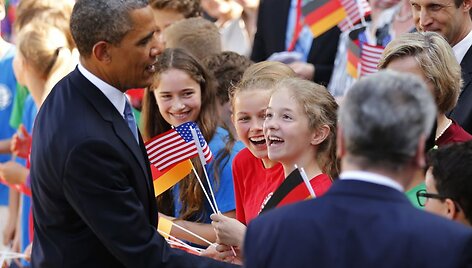 Barackas Obama Vokietijoje